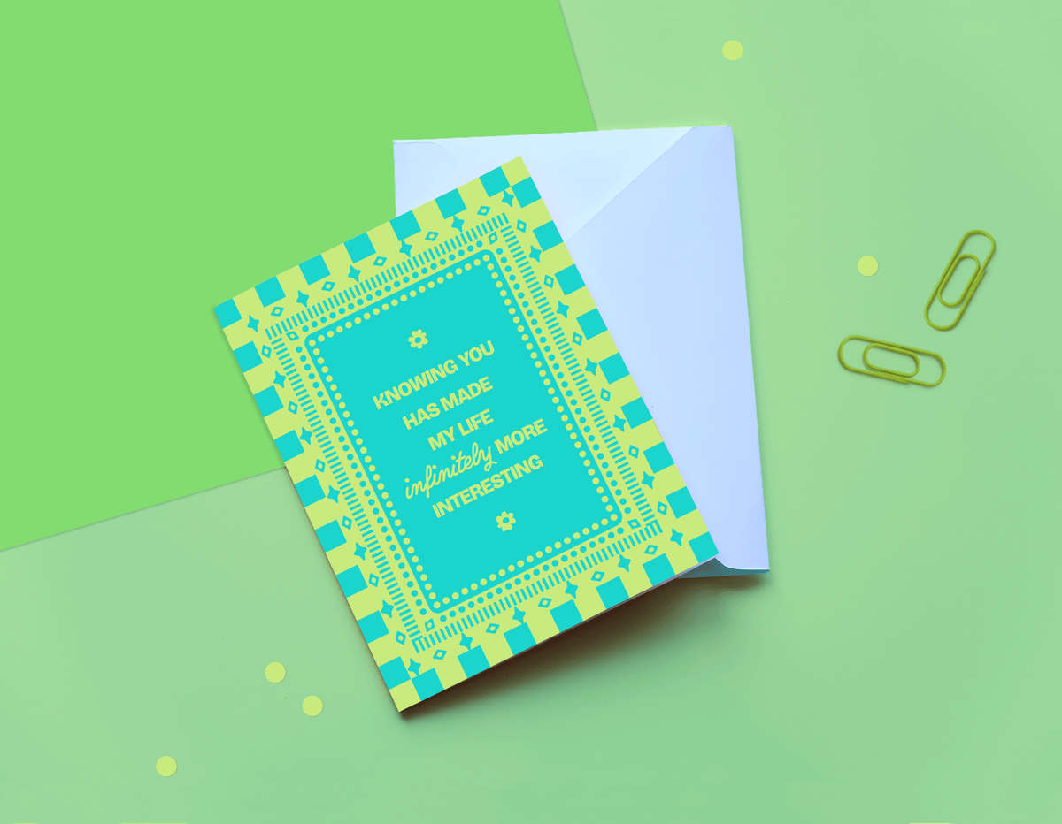 Knowing You Greeting Card