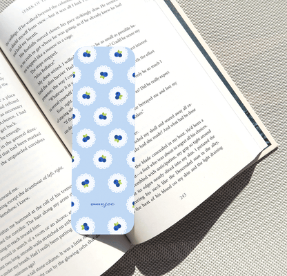 Reader Requirements Blueberry Stripe Bookmark