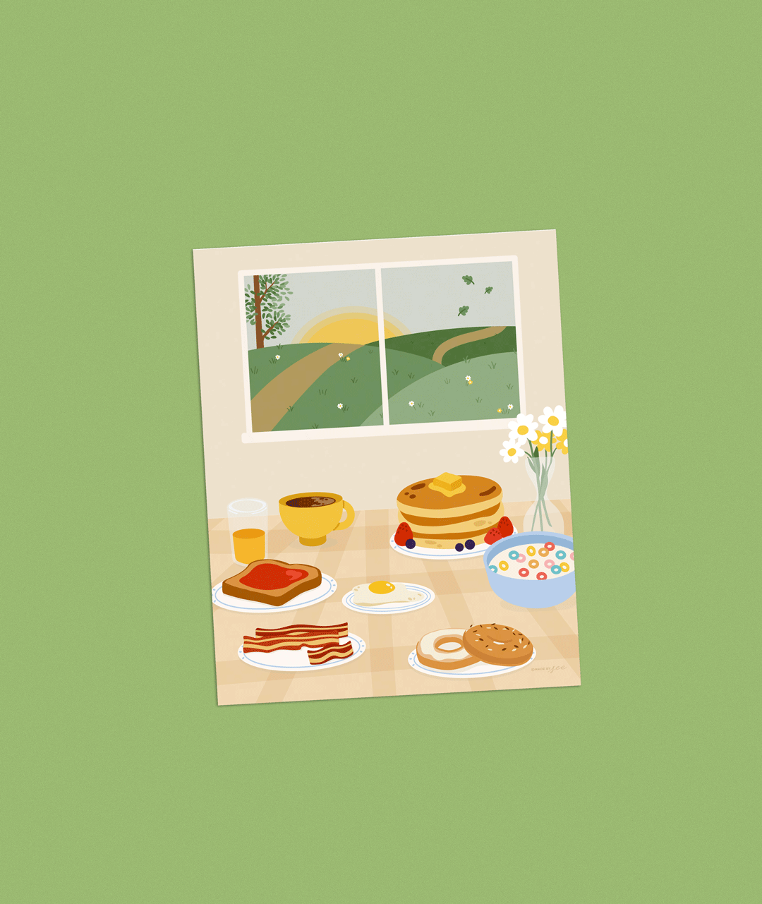 Cozy Breakfast Nook Print