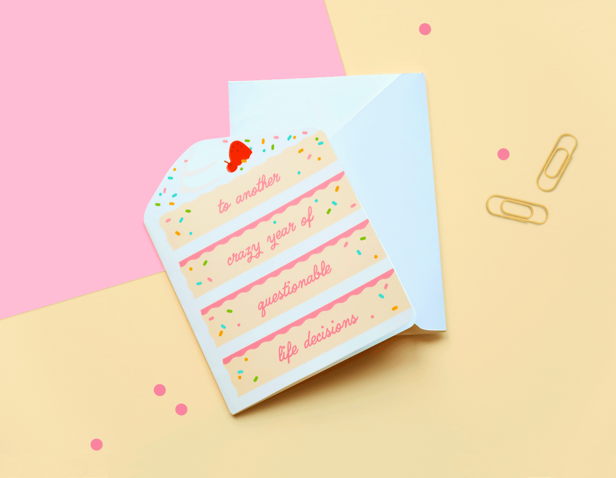 To Another Year Birthday Greeting Card