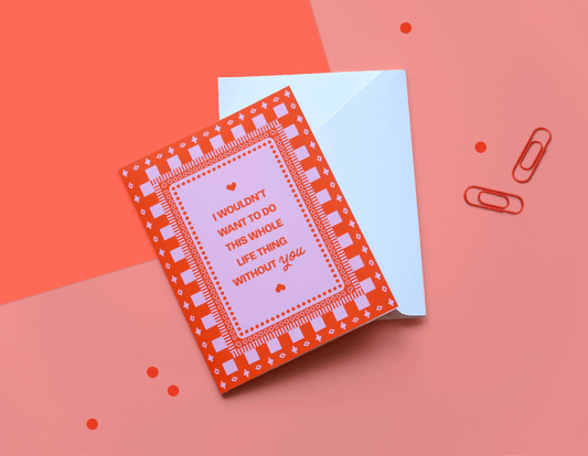 This Whole Life Thing Greeting Card