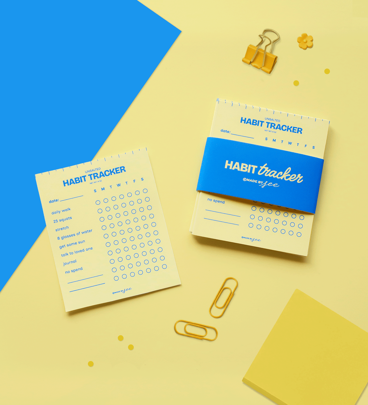 Tiny Butter 12 Week Habit Tracker
